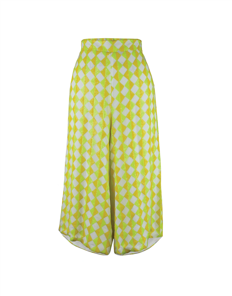 Kamilia Electric Sunshine Culotte Front View